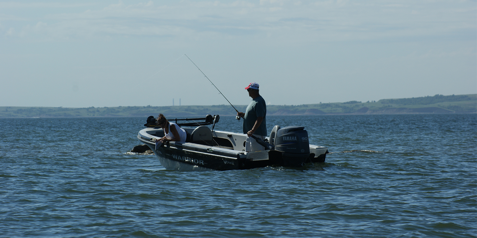 Dad in his Warrior on Sakakawea